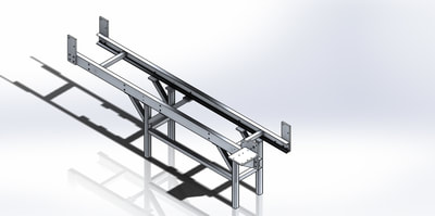 Conveyor Frame - Alliance Custom Fabrication