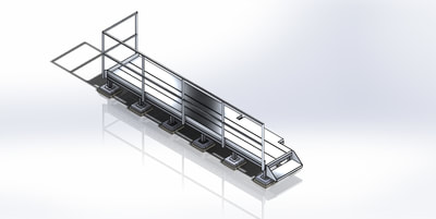 Rooftop Platform - Alliance Custom Fabrication